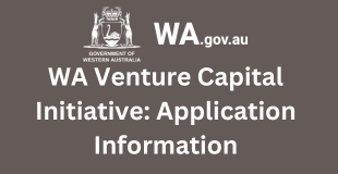 WA Venture Capital Initiative: Application Information